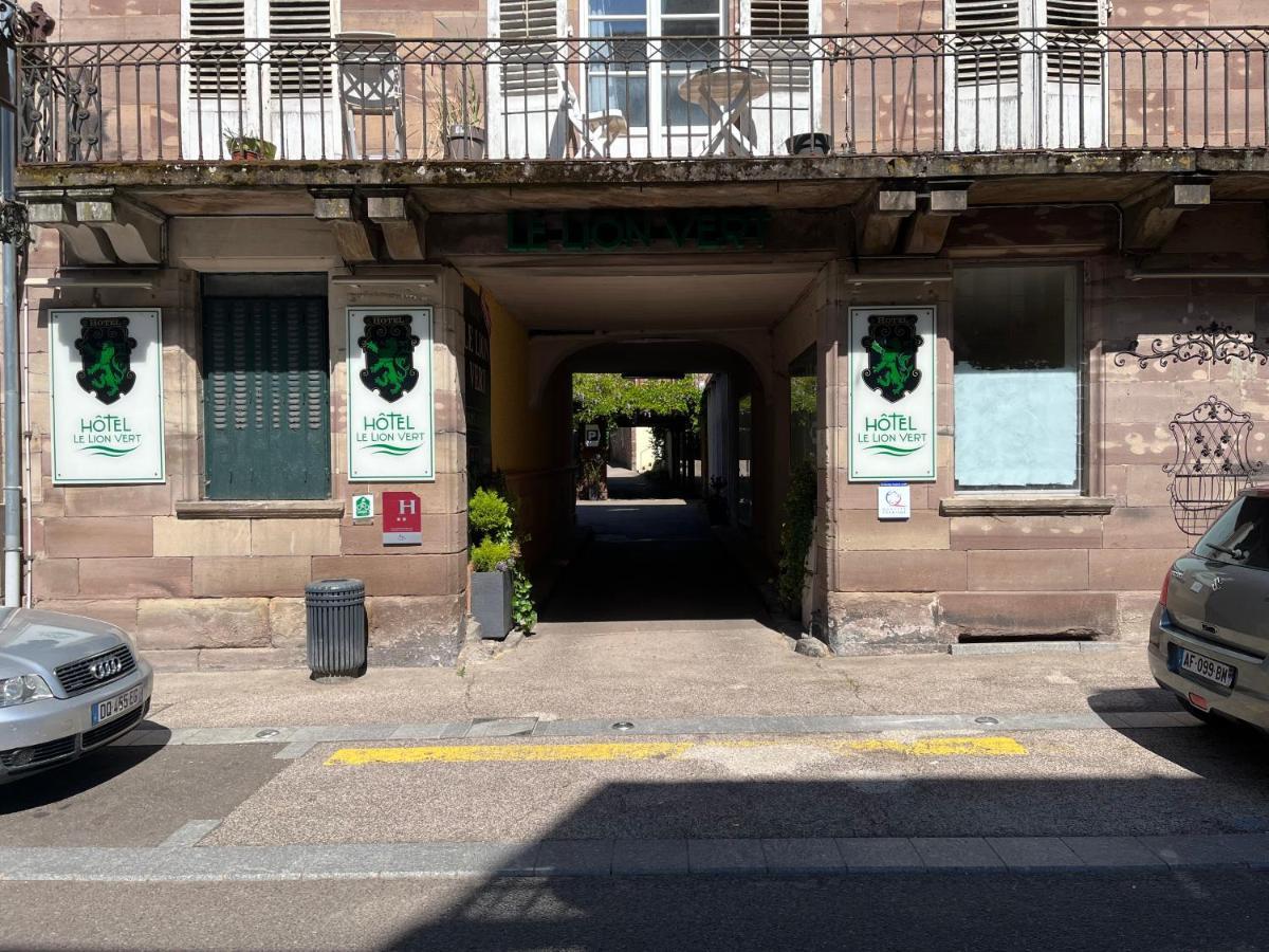 Hotel Du Lion Vert Luxeuil-les-Bains Exteriér fotografie